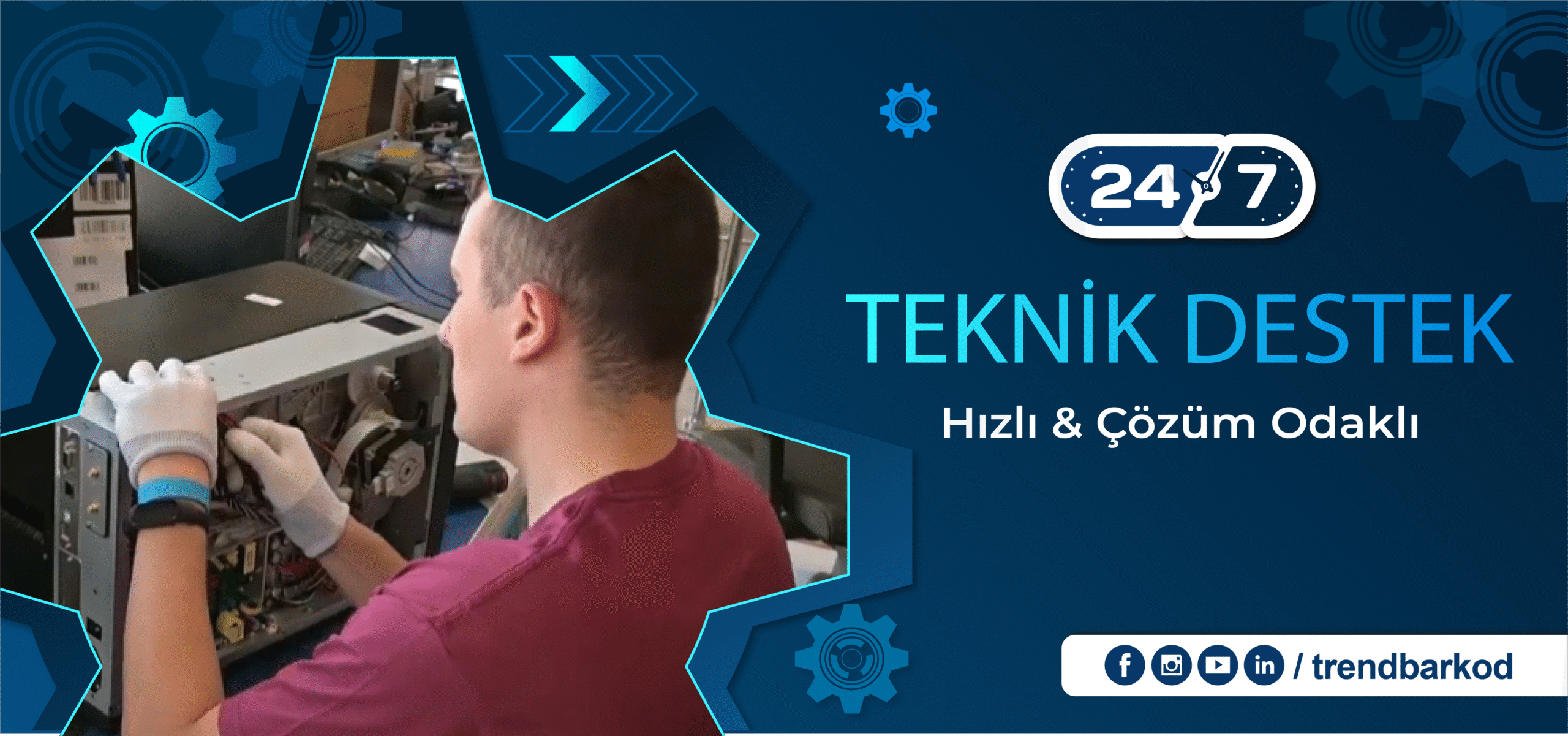 Teknik Destek Banner